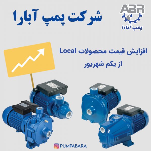 اطلاعیه افزایش قیمت محصولات آبارا