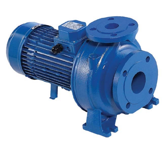 الکتروپمپ سانتریفیوژ چدنی با پروانه استیل آبارا 3D